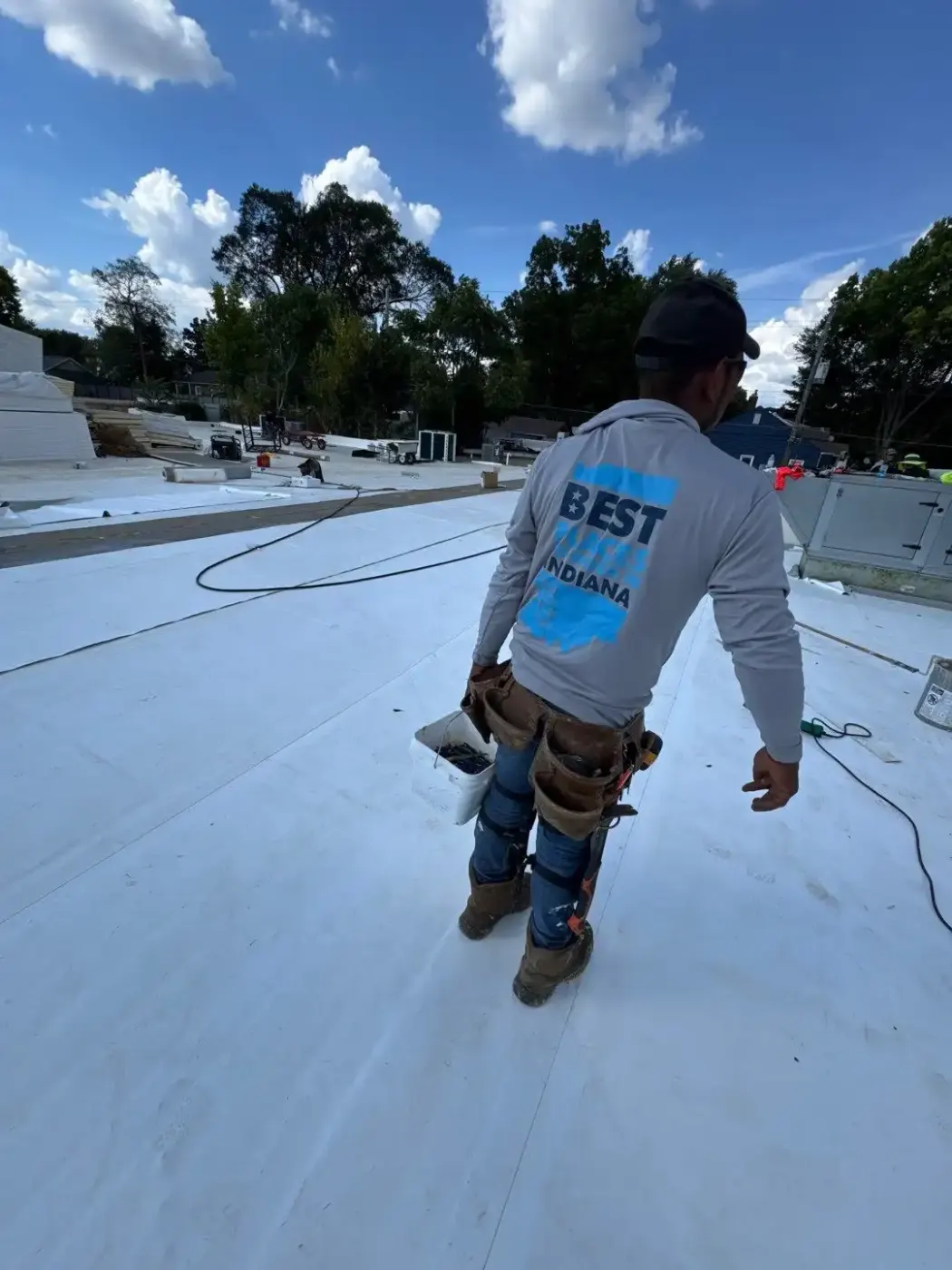 Manufacturer-certified roof installation in Wabash